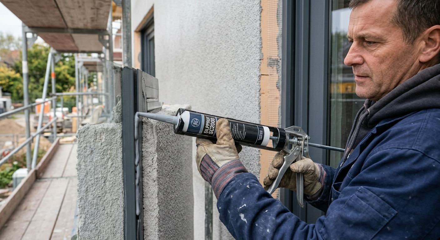 Calfeutrage de porte exterieure a Linton